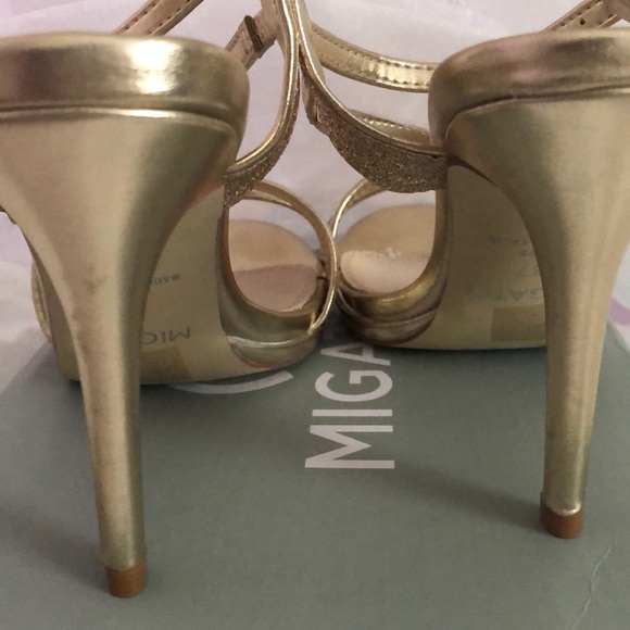 Glittery open toe heels ✨ - Picture 6 of 7